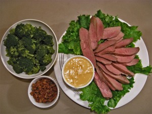 Duck with Miso-Mustard Dressing