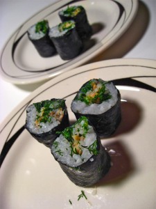 Crab Sushi Roll with Dill
