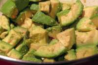avocado cut into chunks